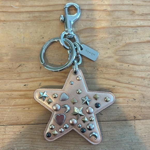 Coach Stardust Studs Star Bag Charm - Picture 2 of 8
